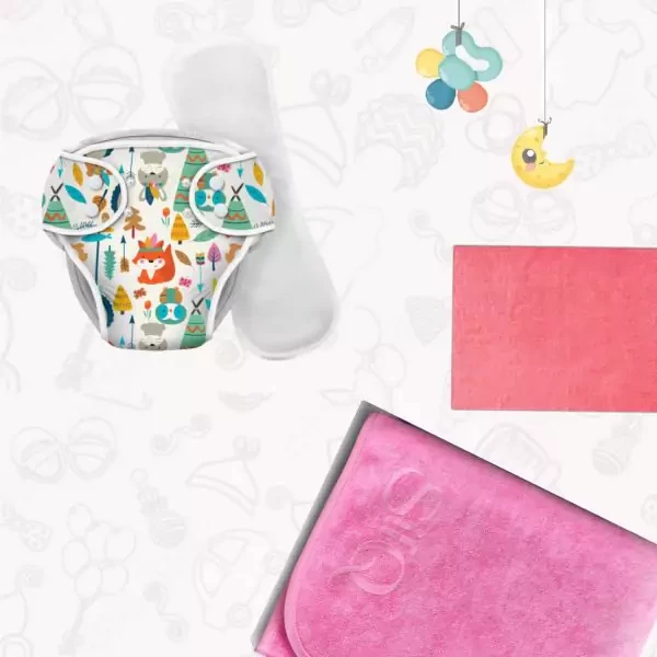 Baby diapering essential combo / mega saver pack / babyâ€™s day out kit