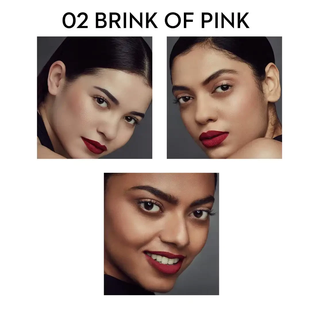 Sugar Liquid Lipstick - 02 Brink Of Pink (Plum Rose), 4.5 ml