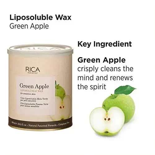 Rica Green Apple Wax, 800ml