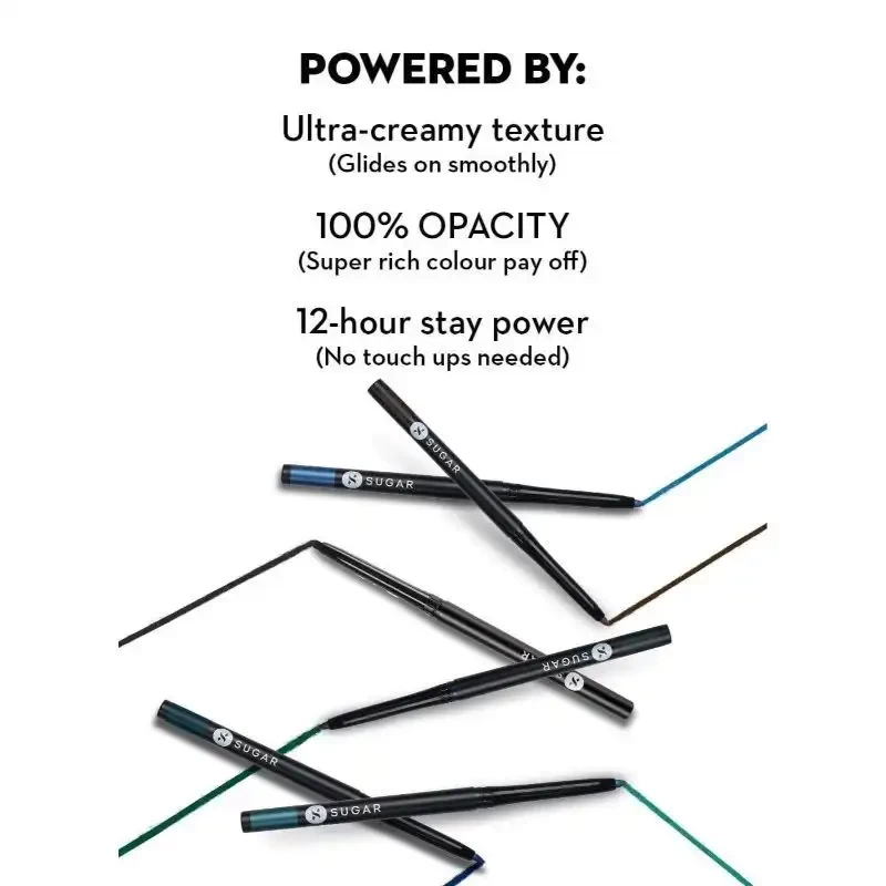 Sugar Intense Kajal 01 Black Out