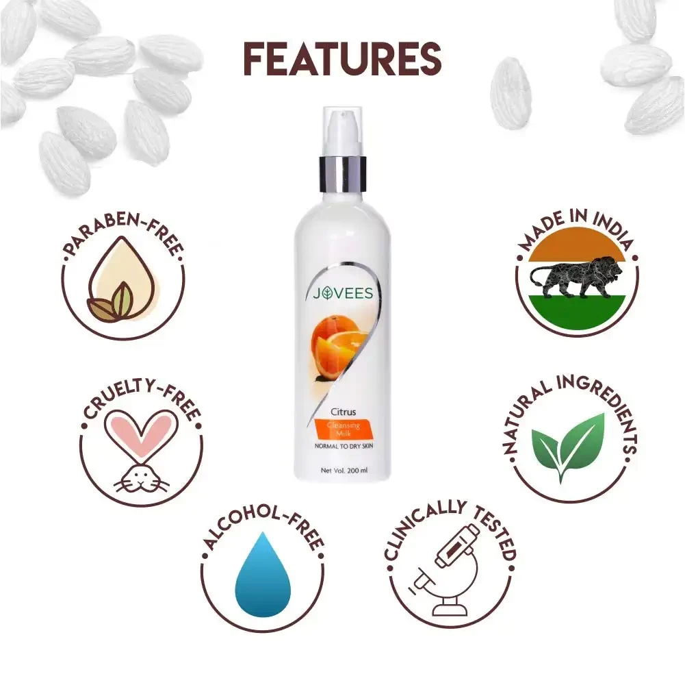 Jovees Citrus Cleansing Milk 200Ml