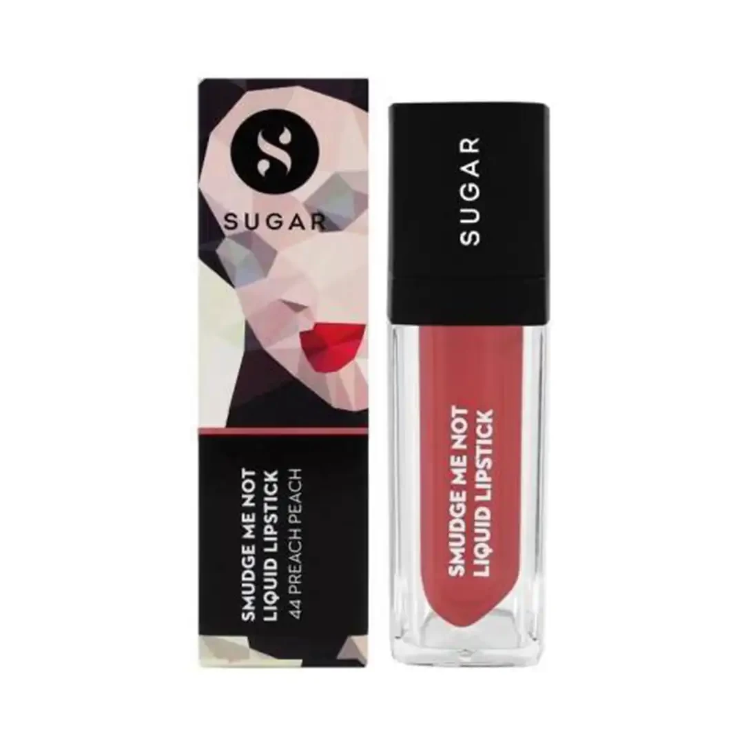 Sugar Liquid Lipstick - 44 Preach Peach (Peach Pink) - 4.5 ml