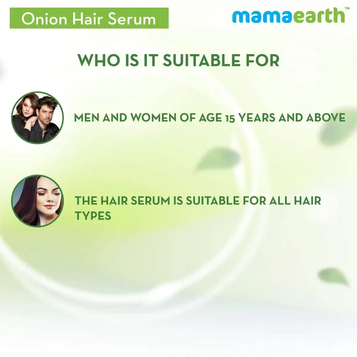 Mamaearth onion hair serum, 100ml