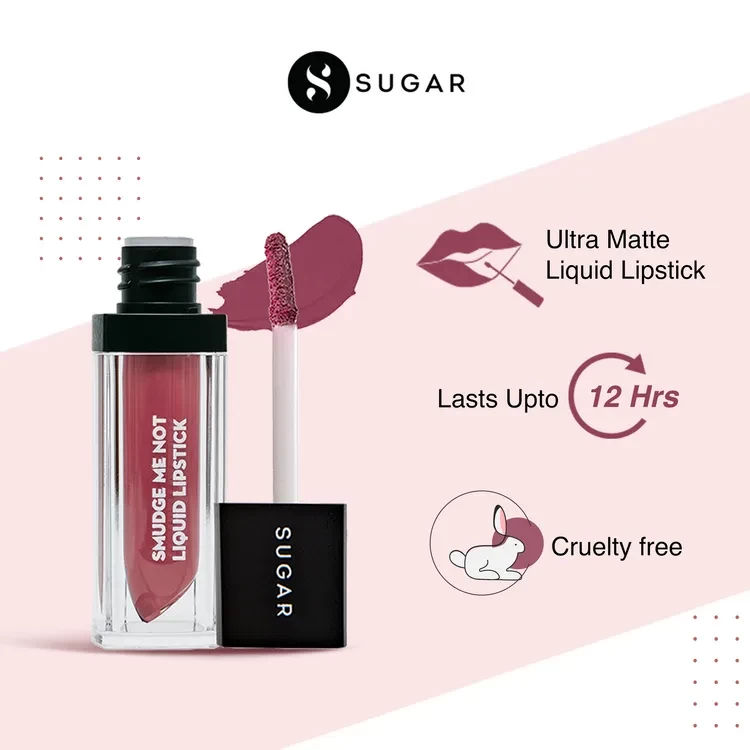 Sugar Liquid Lipstick - 09 Suave Mauve, 4.5ml