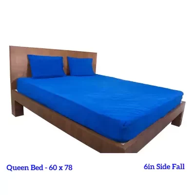 Quick Fit Waterproof Mattress Protector For Babies - Queen  60 x 78in - 6in Side Fall