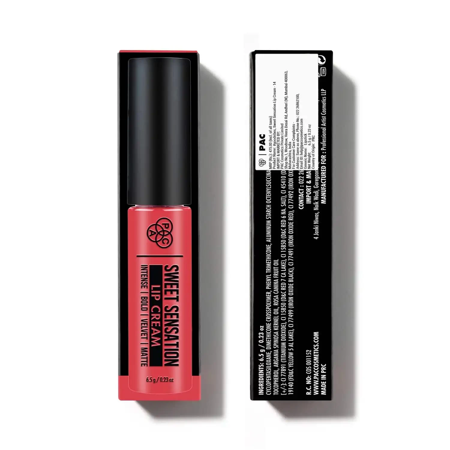 PAC Sweet Sensation Lip Cream 14 #goodvibes