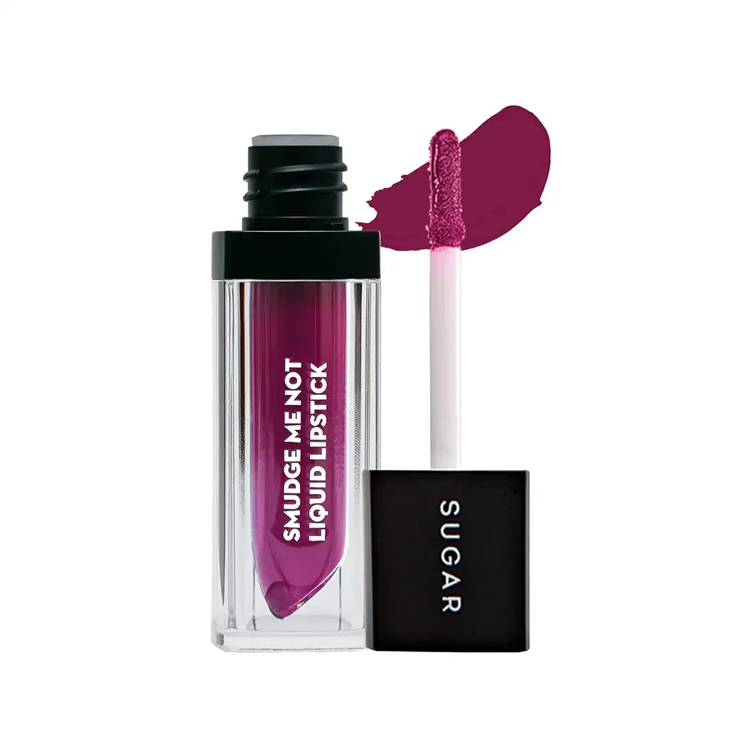 Sugar Liquid Lipstick - 08 Wine and Shine (Deep Violet), 4.5ml