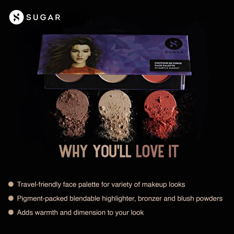 Sugar Face Palette 03 Fierce Feat, (12gm)