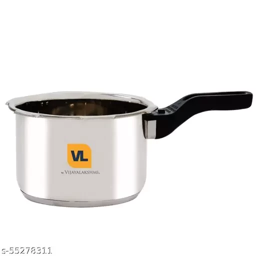 Vijayalakshmi Stainless Steel Outer lid Pressure cooker 3 Litre