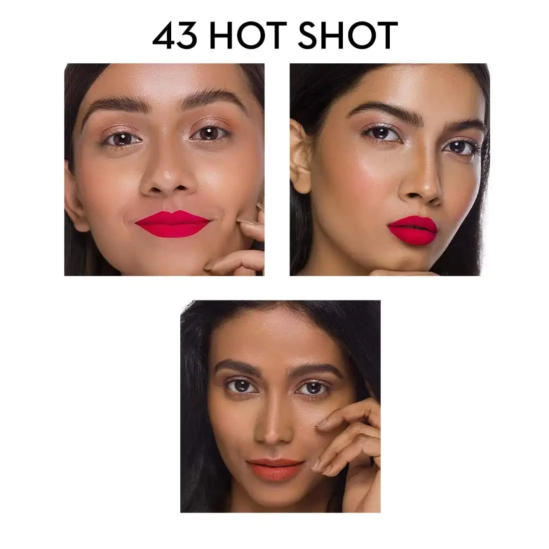 Sugar Smudge Me Not Lipstick - 43 Hot Shot (Hot Pink), 4.5 ml