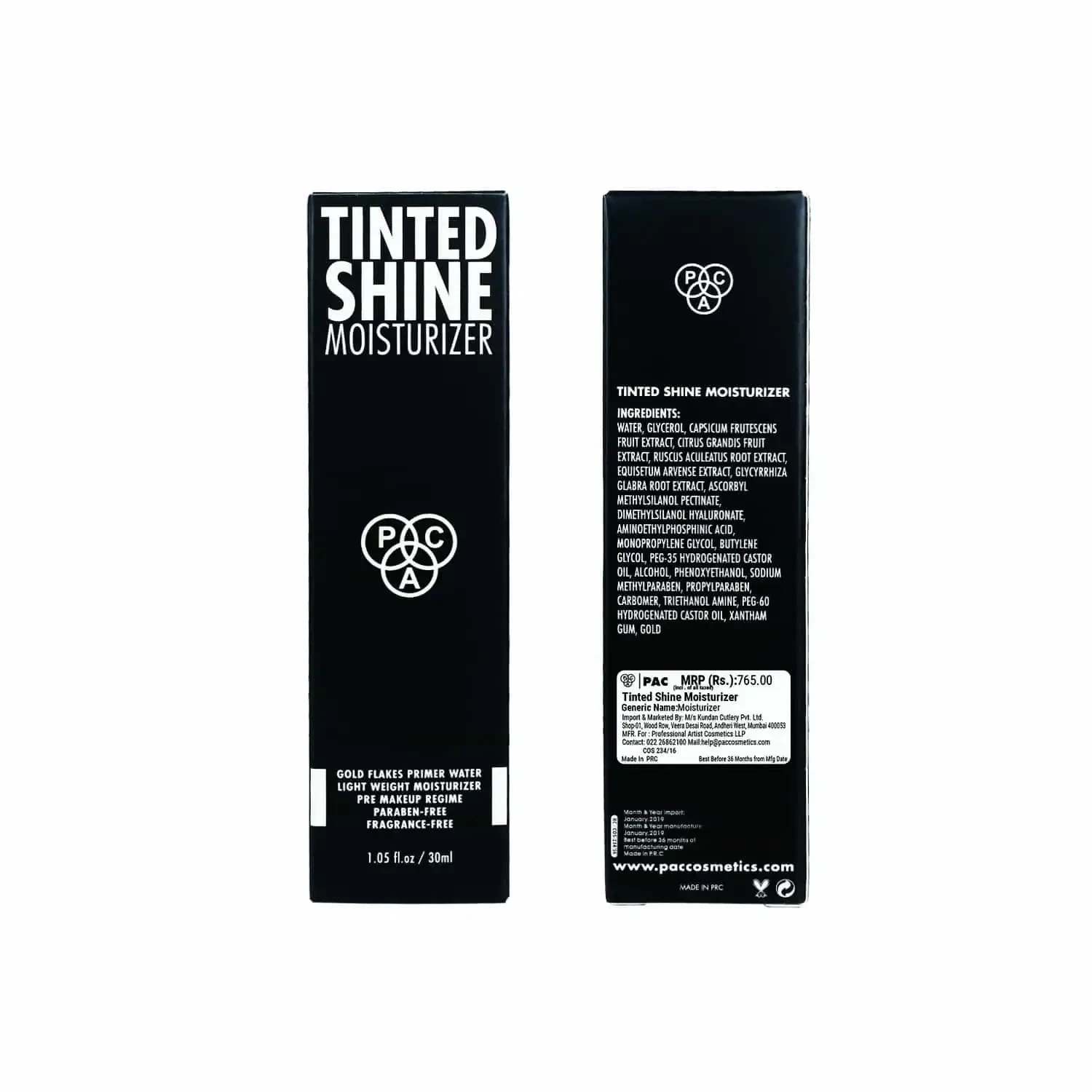PAC Tinted Shine Moisturizer