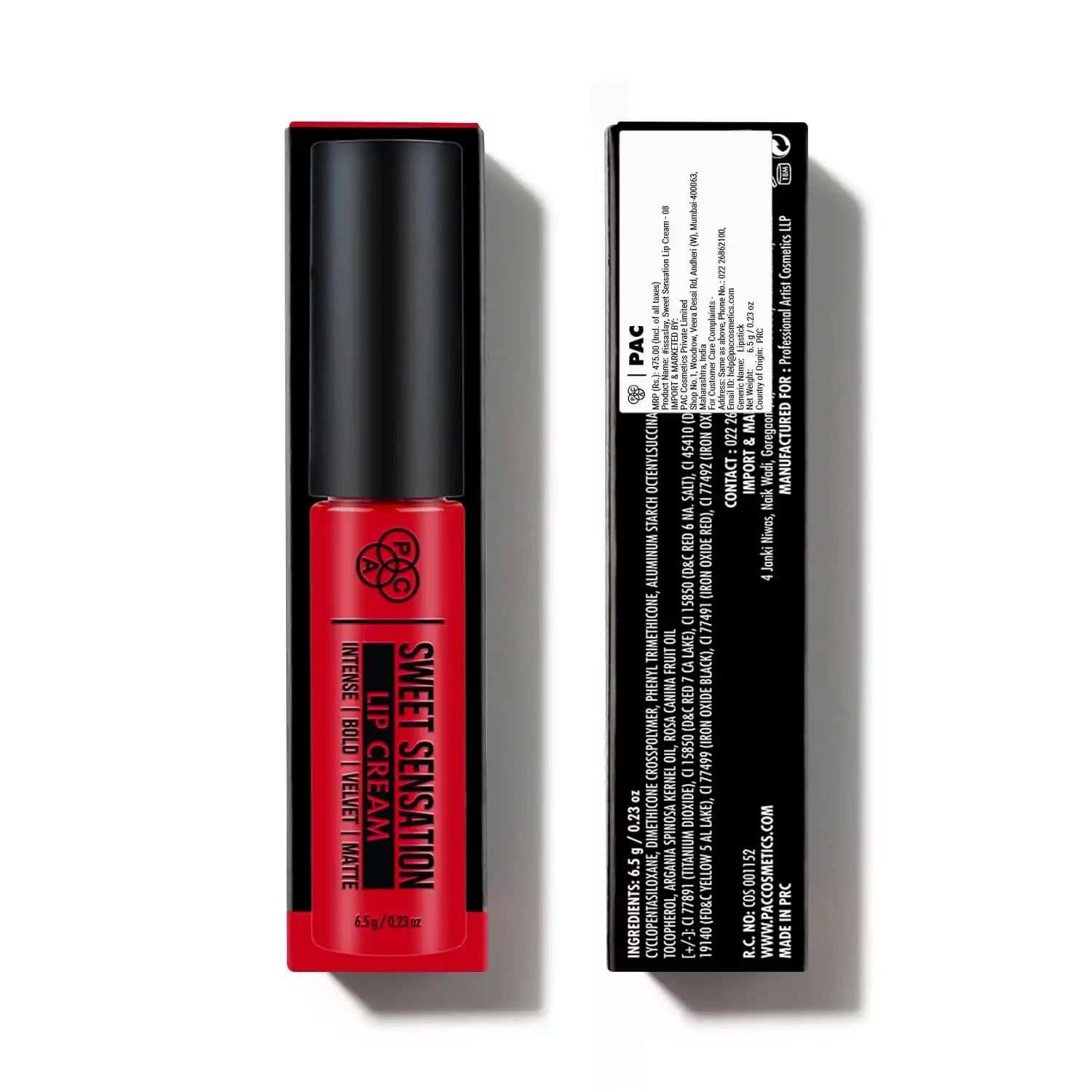 PAC Sweet Sensation Lip Cream 08 #Issaslay