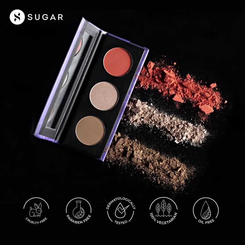 Sugar Face Palette 03 Fierce Feat, (12gm)