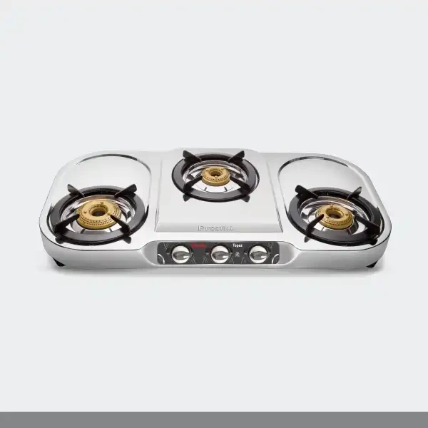 Preethi Single Form Series Topaz 3 Burner