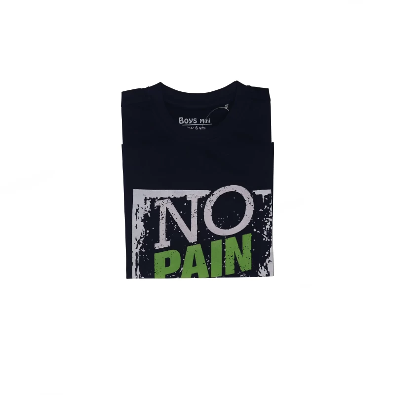 Kid's Cotton Half Sleeve Blue Color Stylish T-Shirt