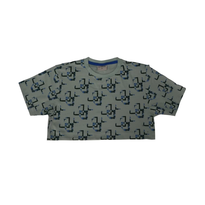 Men's Cotton Round Neck Half Sleeve Printed T-Shirt