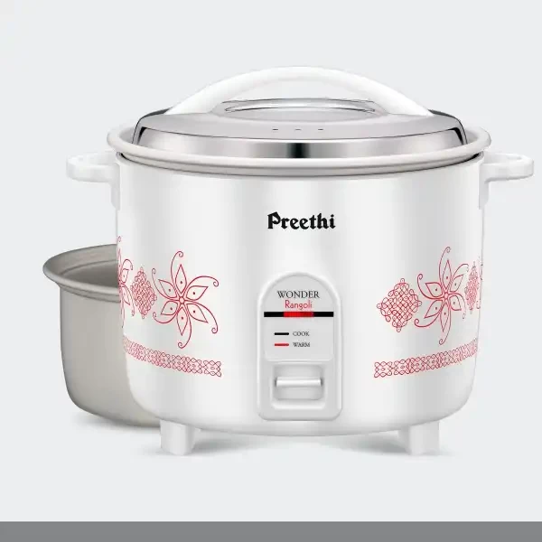 Preethi Electric cooker Rangoli 2.2L Double Pan