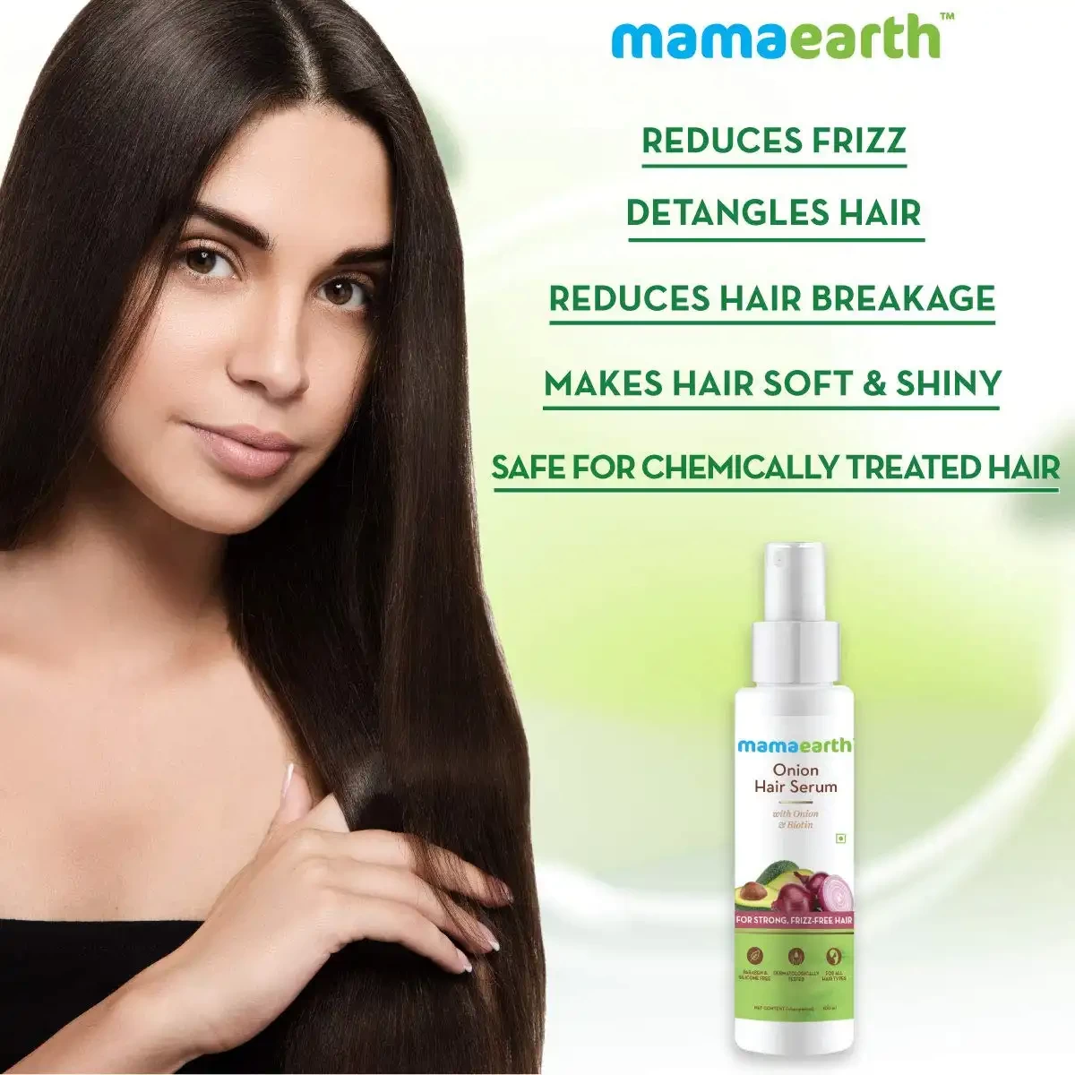 Mamaearth onion hair serum, 100ml