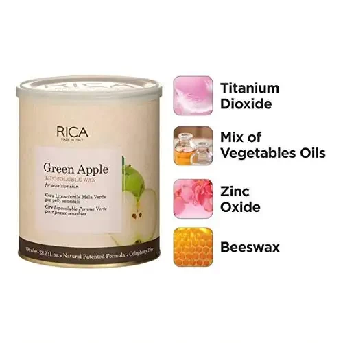 Rica Green Apple Wax, 800ml