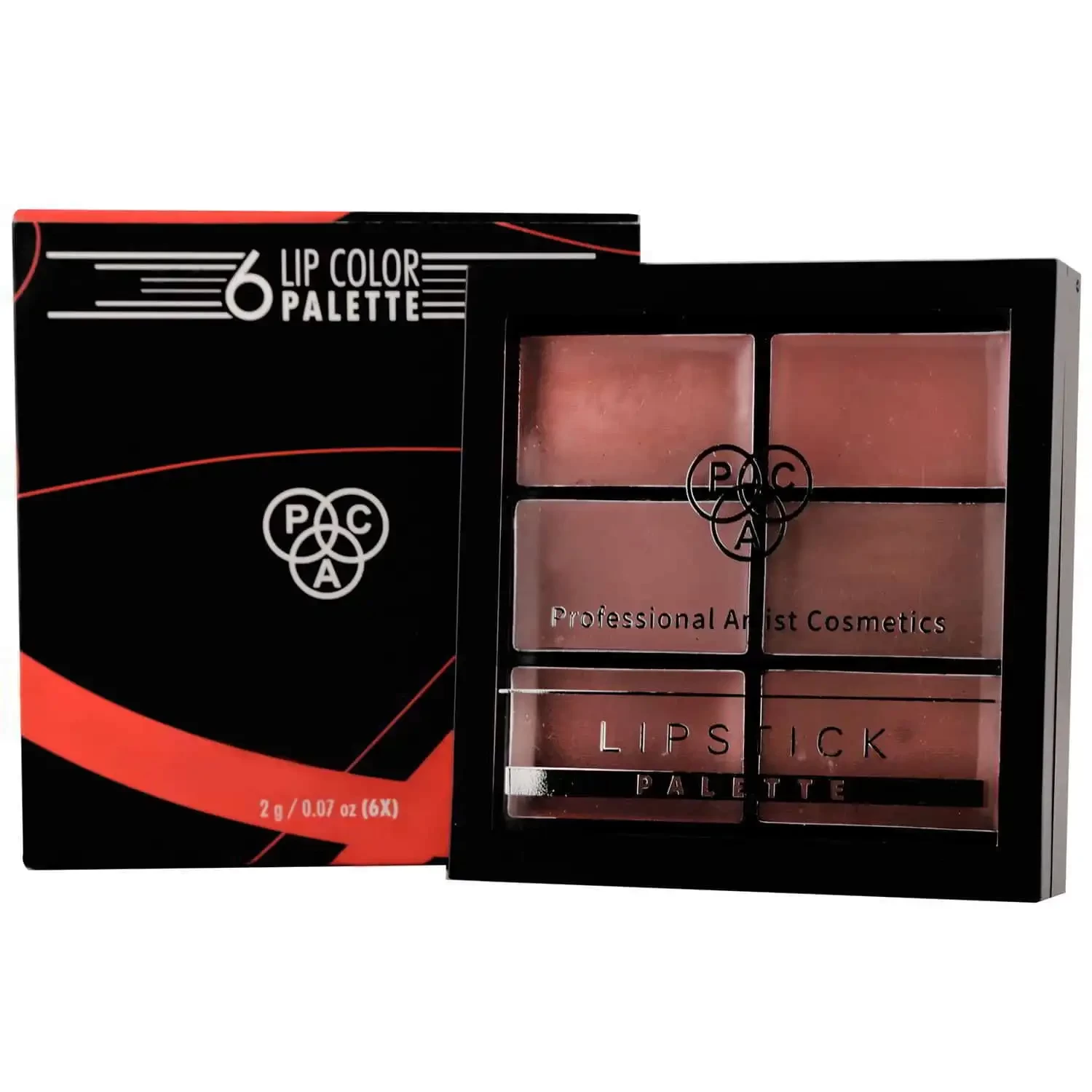 PAC Lip Palette X6 02 Nude