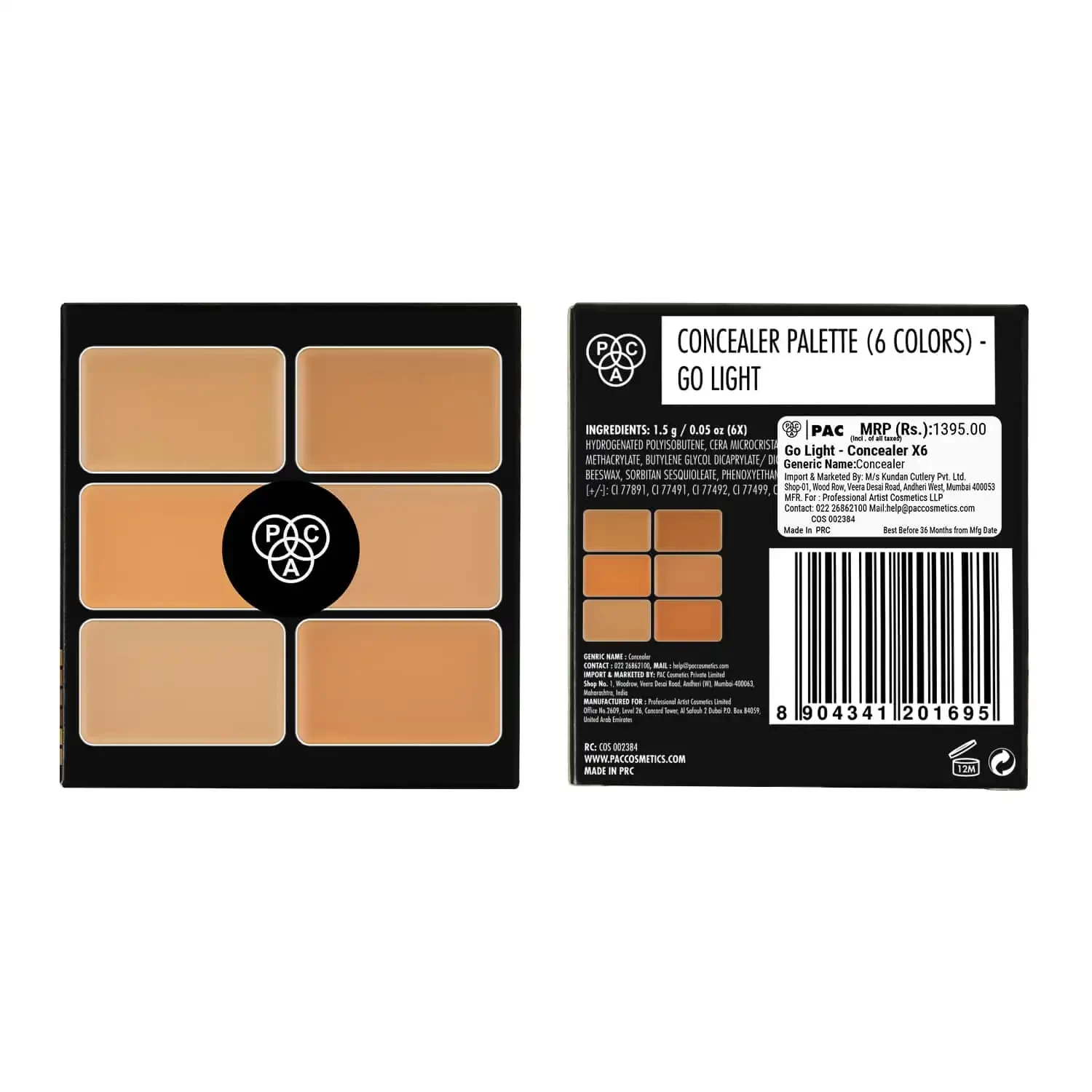 PAC Go Concealer X6 - Go Light