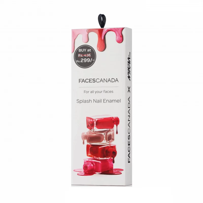 Faces Canada Pack of 4 Nail Paint Gift Box Combo