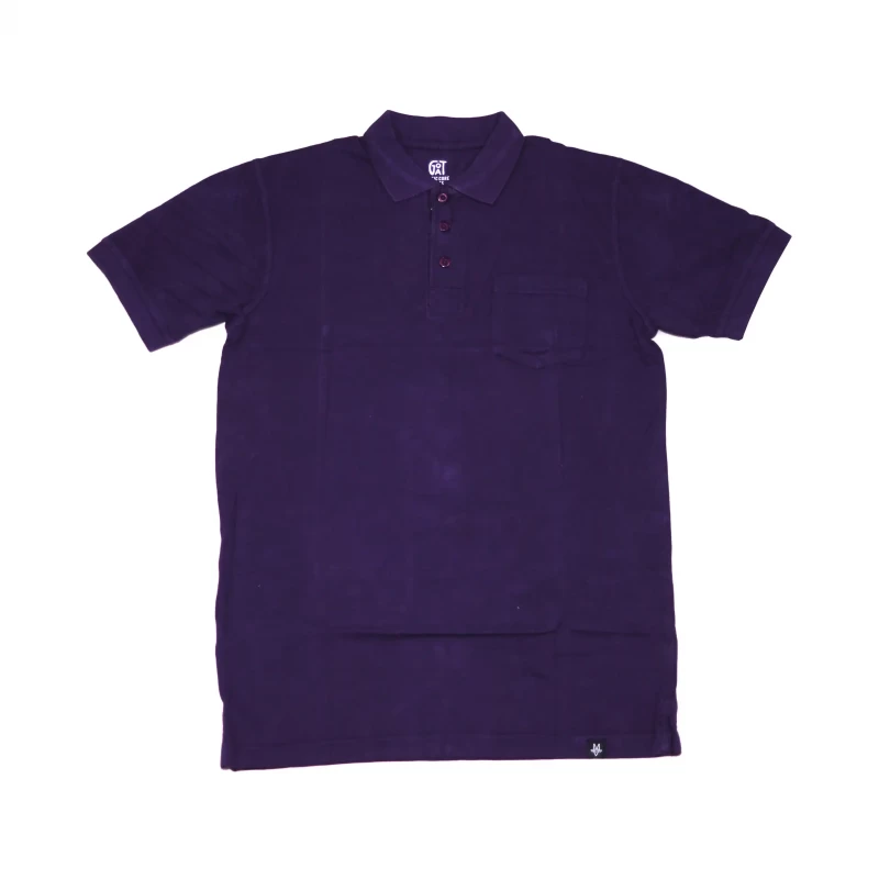 Polo Men's T-shirt (Purple)