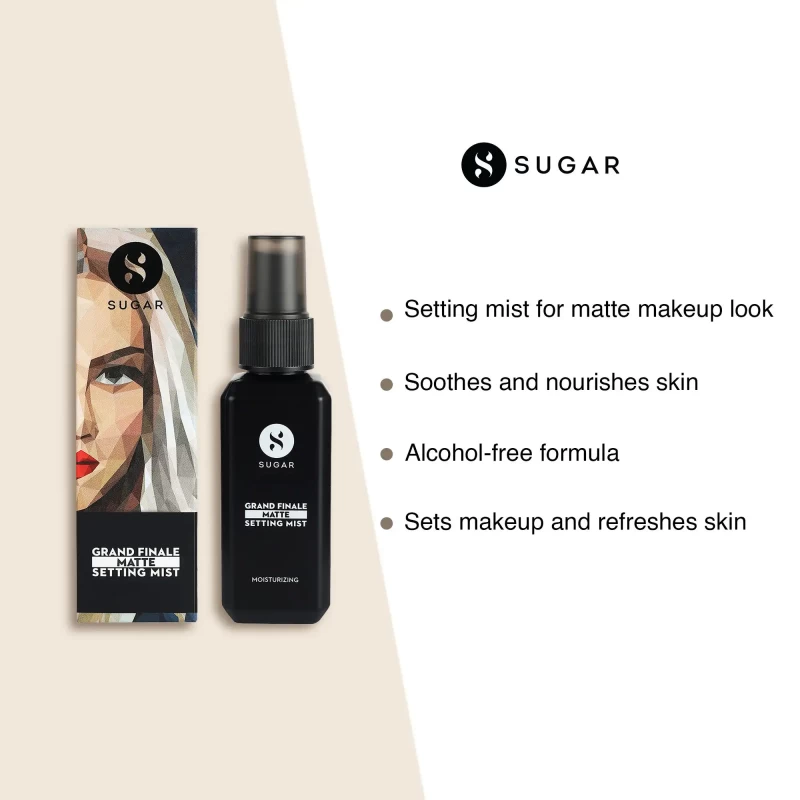 Sugar Matte Setting Mist, 50ml