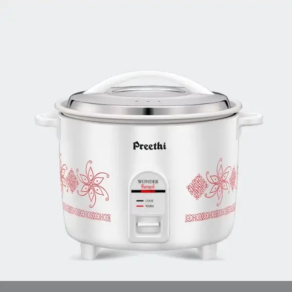 Preethi Electric cooker Rangoli 1.8L Single Pan